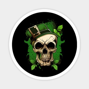 Irish skull Magnet